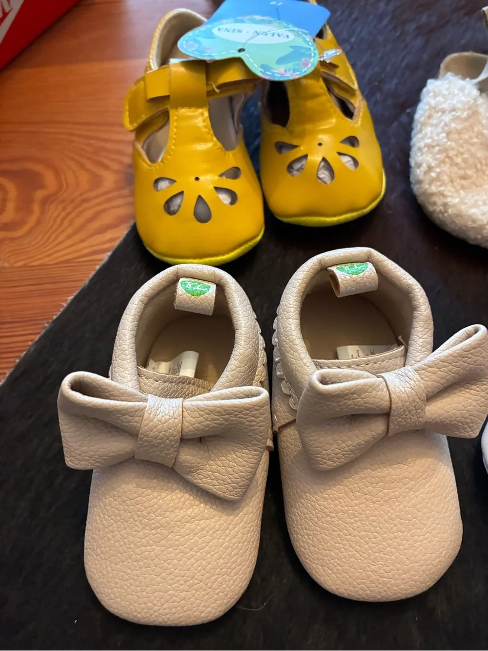 BUNDLE SHOE SALE - 5 shoes Yellow, Cream, Pink, Beige - Assorted Brands